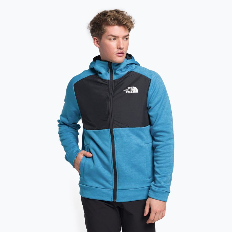 Felpa trekking da uomo The North Face MA FZ banff bludrkheather/nero