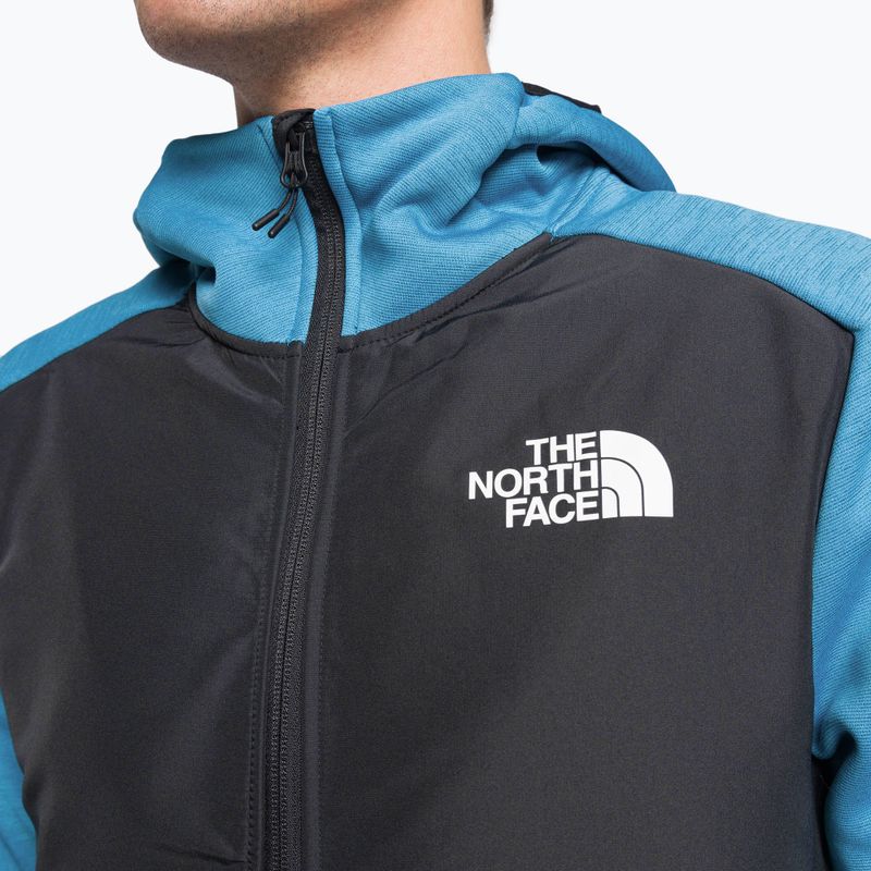 Felpa trekking da uomo The North Face MA FZ banff bludrkheather/nero 6