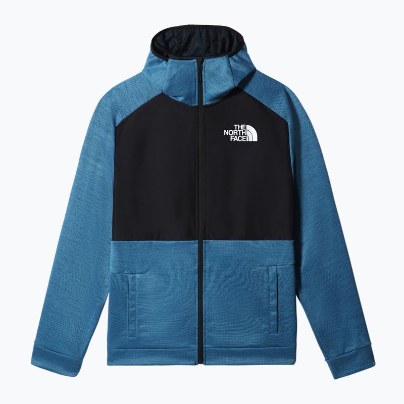 Felpa trekking da uomo The North Face MA FZ banff bludrkheather/nero 10