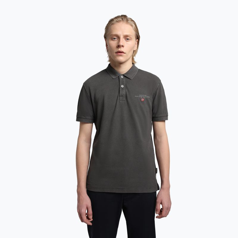 Polo da uomo Napapijri NP0A4GDL gris