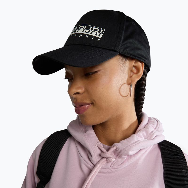 Cappello da baseball Napapijri F-Box nero 10