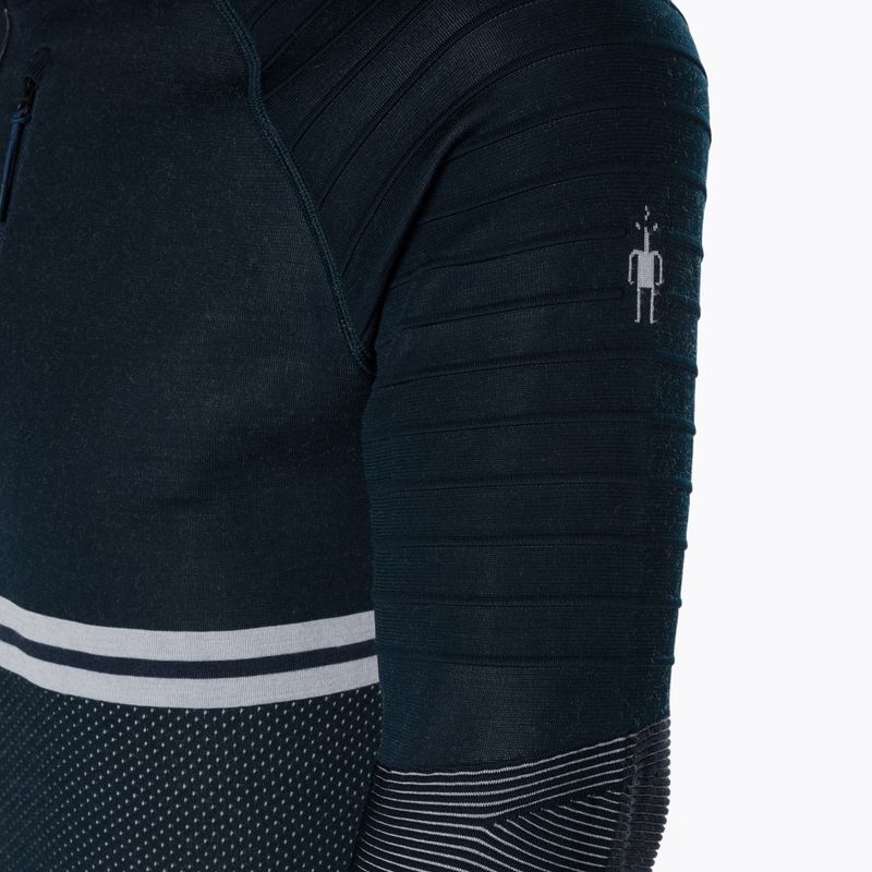 Maglia termica da uomo Smartwool Intraknit Merino Tech 1/4 Zip deep navy 4