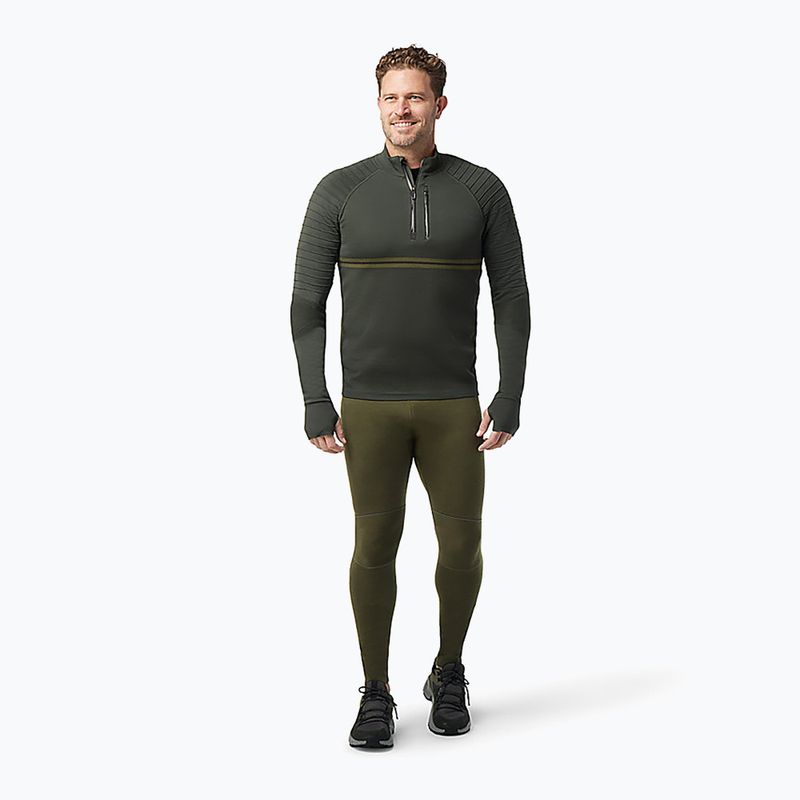 Uomo Smartwool Intraknit Merino Tech 1/4 Zip north woods thermal longsleeve 6