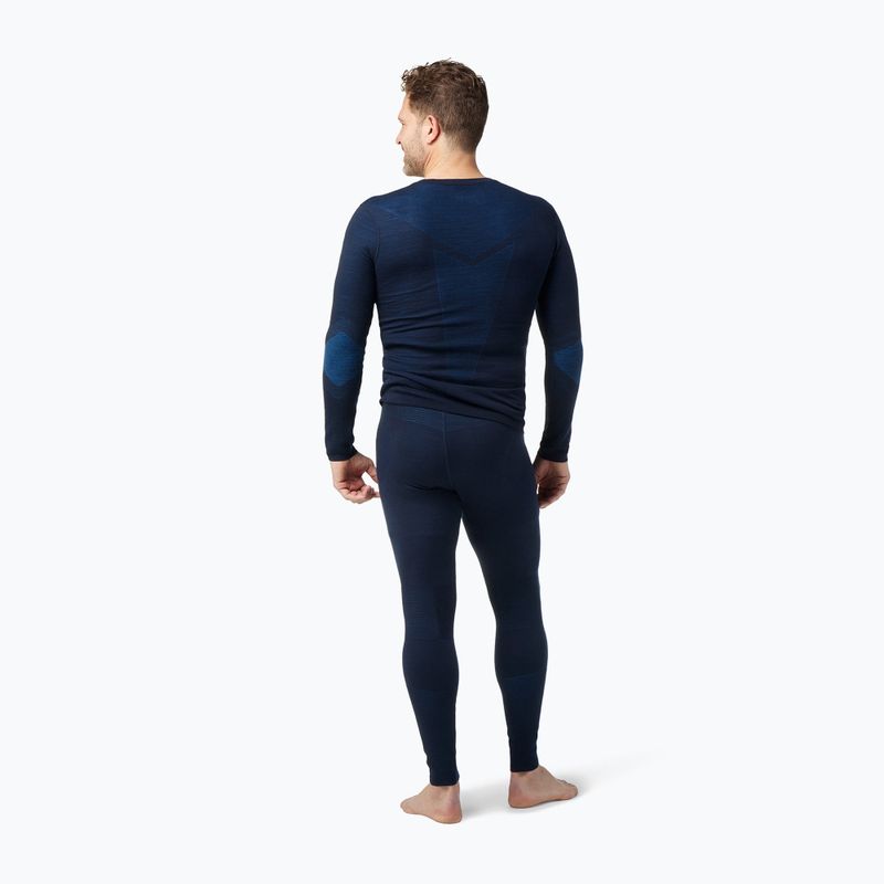 Smartwool Intraknit Thermal Merino Base Layer Bottom Uomo blu scuro/laguna blue 3