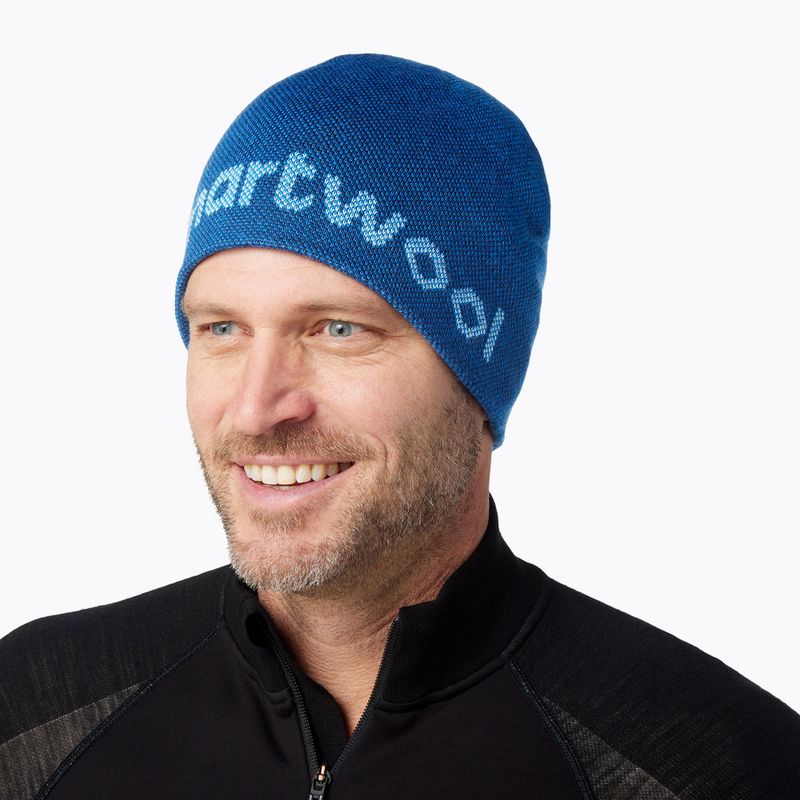 Berretto invernale Smartwool Lid Logo blu SW011441J96 7