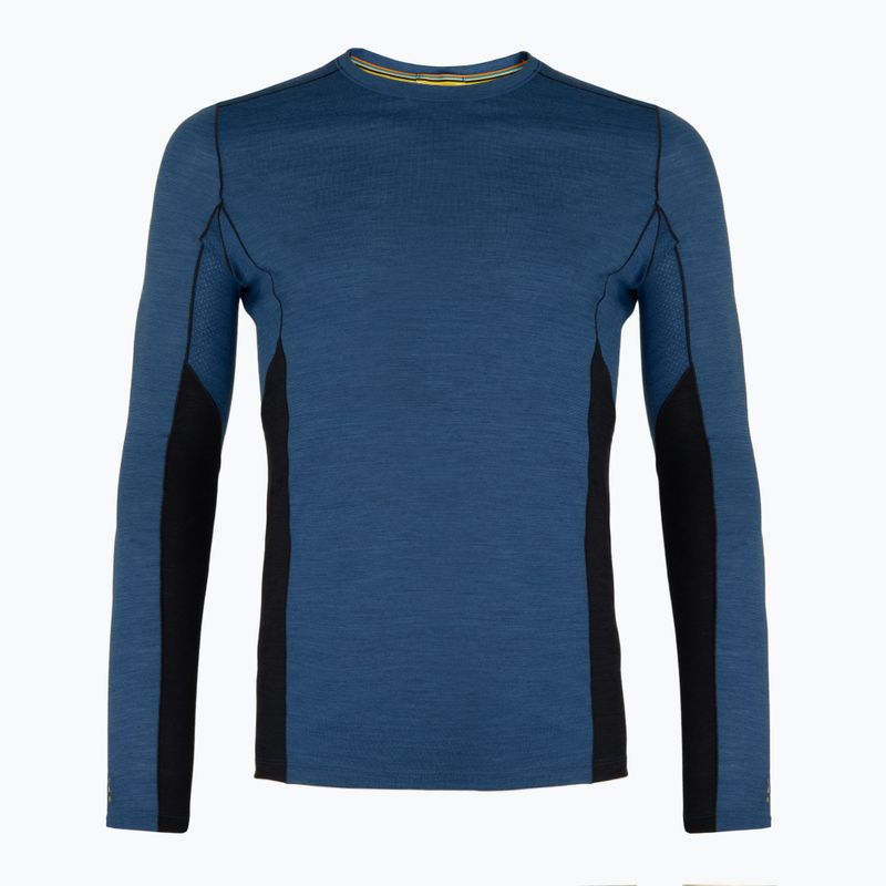 Smartwool Merino Sport Crew termico da donna a maniche lunghe blu laguna/marino profondo