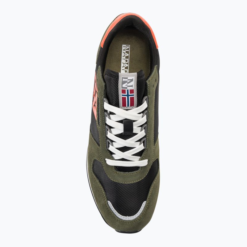 Napapijri scarpe da uomo NP0A4H6J verde/nero 6