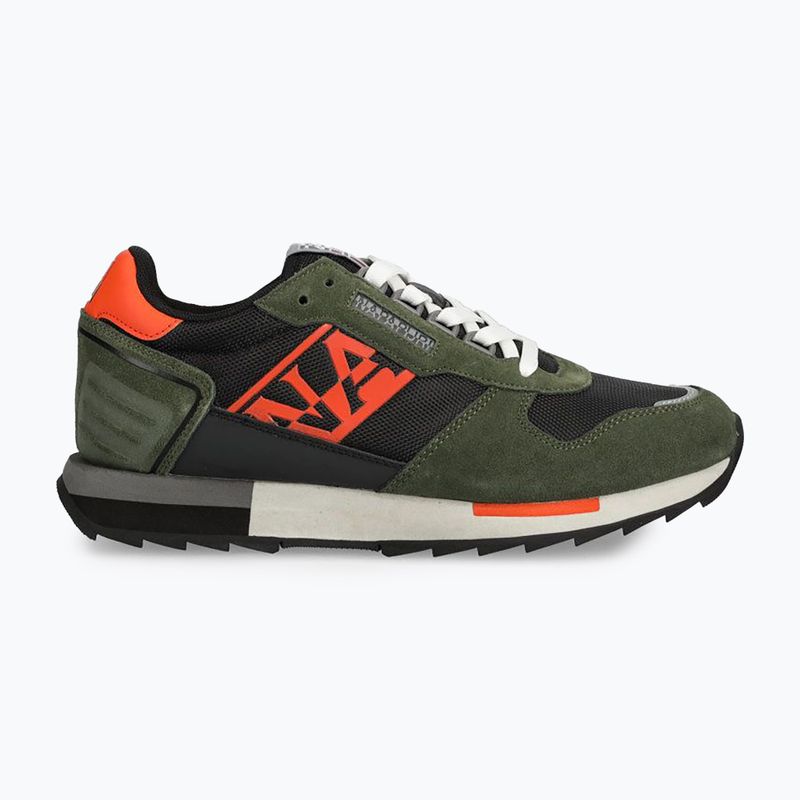 Napapijri scarpe da uomo NP0A4H6J verde/nero 8