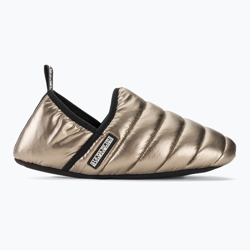 Pantofole Napapijri da donna NP0A4H77 argento 2