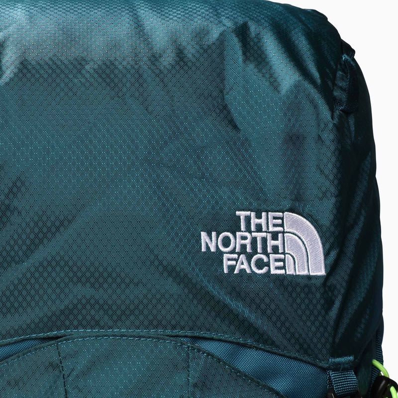 Zaino da trekking The North Face Terra 55 l blu corallo/utility brown/led yellow 3