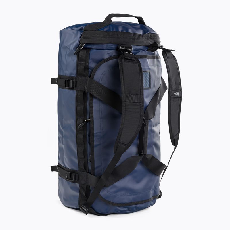 The North Face Base Camp Duffel L 95 l summit navy/nero borsa da viaggio 5