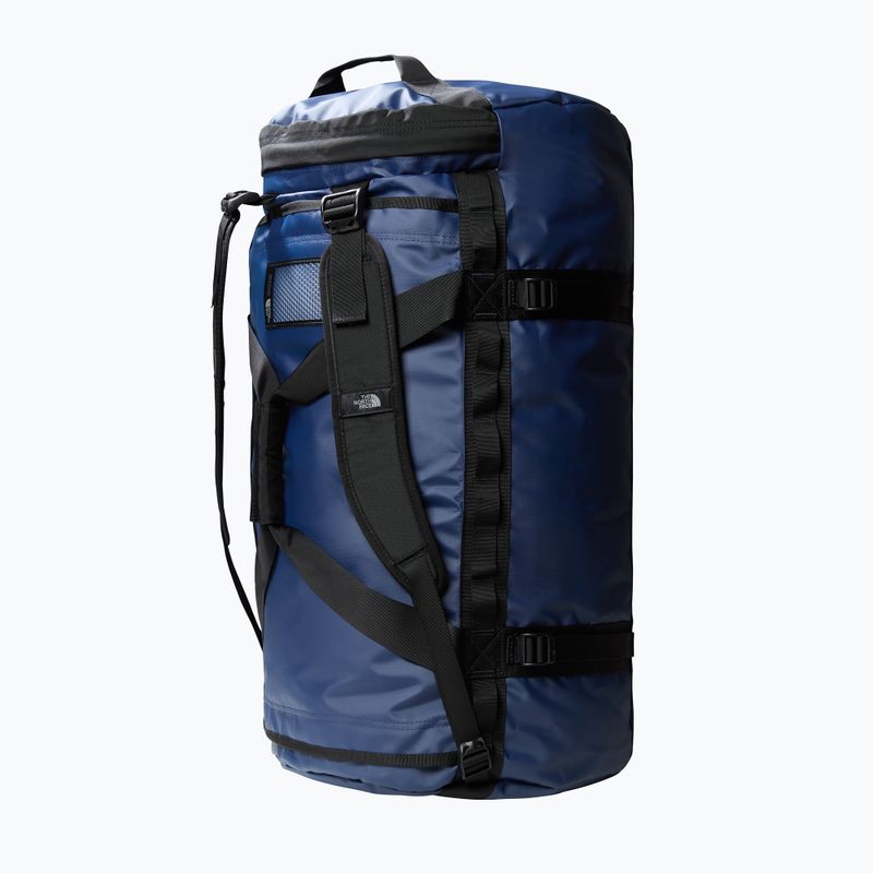 The North Face Base Camp Duffel L 95 l summit navy/nero borsa da viaggio 9