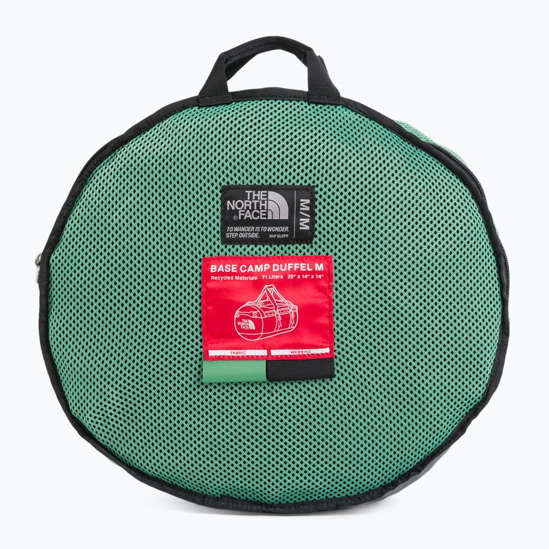 The North Face Base Camp Duffel M 71 l verde scuro/nero borsa da viaggio 7