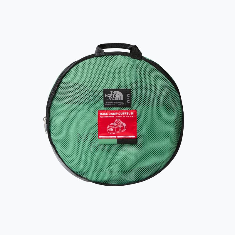 The North Face Base Camp Duffel M 71 l verde scuro/nero borsa da viaggio 10