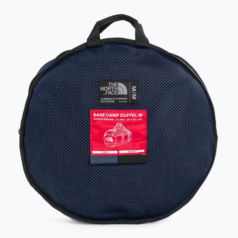Borsa da viaggio The North Face Base Camp Duffel M 71 l summit navy/nero 7
