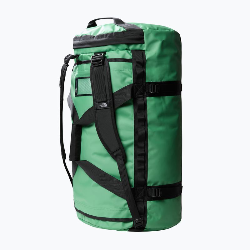 Borsa da viaggio The North Face Base Camp Duffel L 95 l verde scuro/nero 9