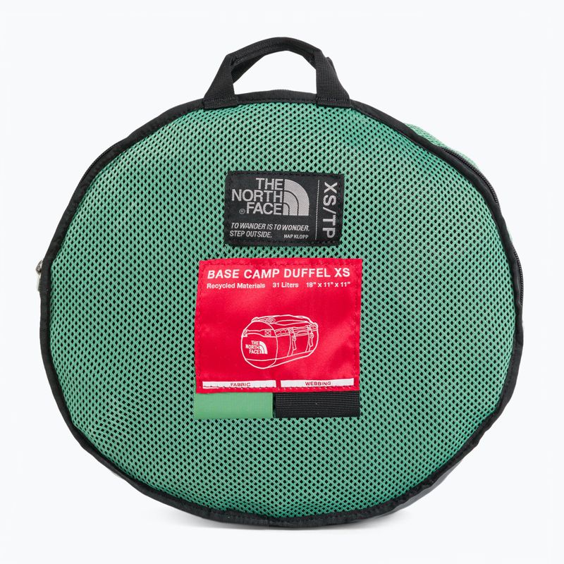 Borsa da viaggio The North Face Base Camp Duffel XS 31 l verde scuro/nero 7