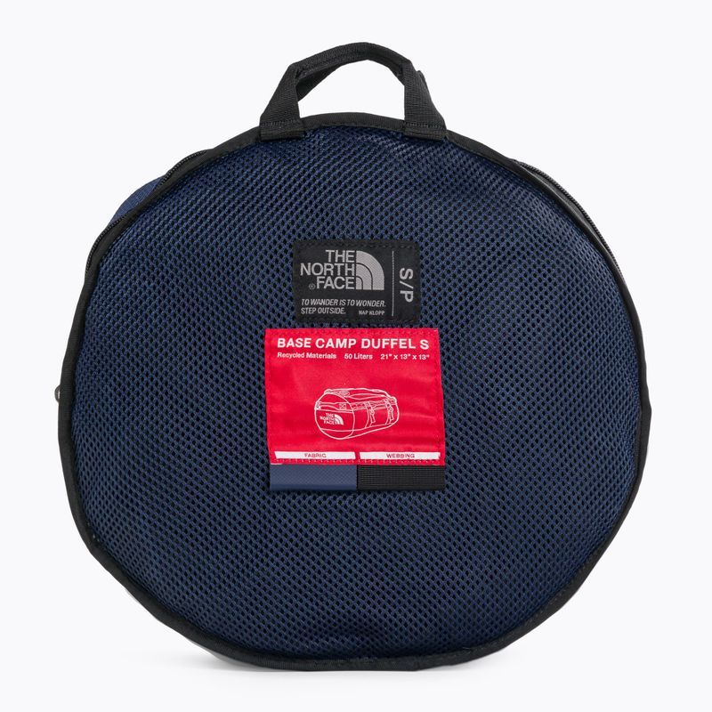 The North Face Base Camp Duffel S 50 l borsa da viaggio Summit Navy/Nero 7