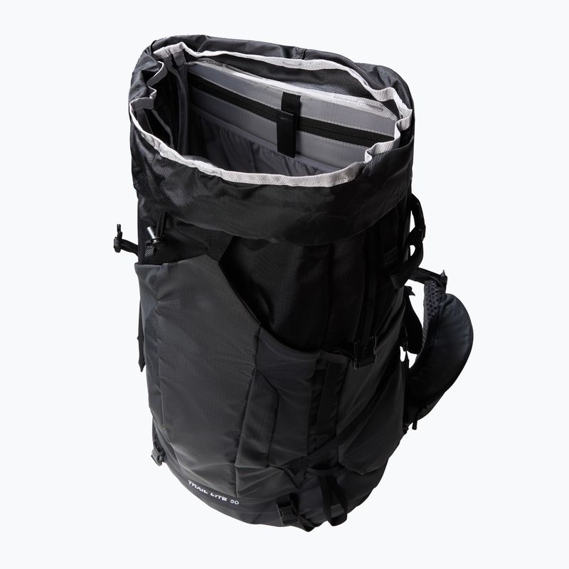 Zaino da trekking The North Face Trail Lite 50 l nero/grigio asfalto 3