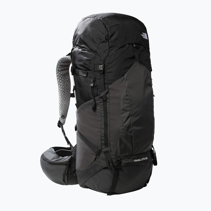 Zaino da trekking The North Face Trail Lite 65 l nero/grigio asfalto