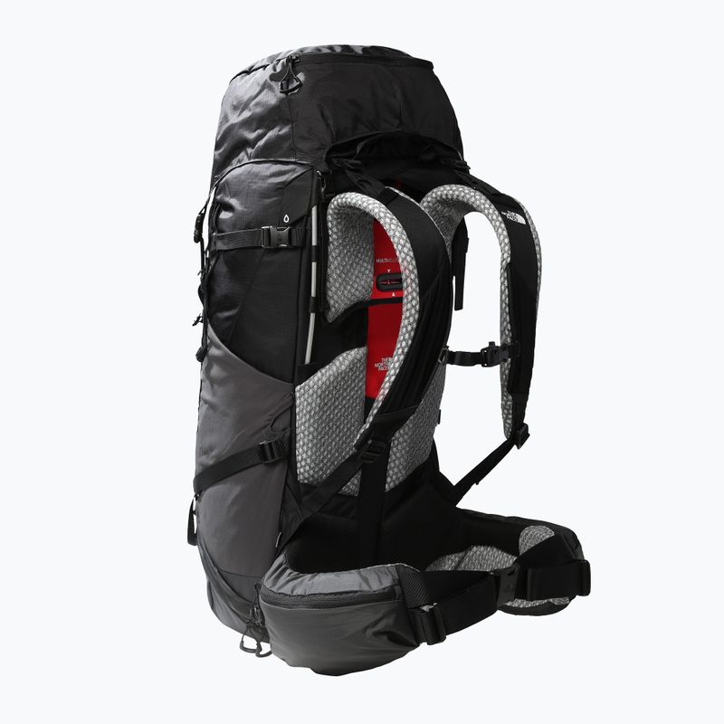 Zaino da trekking The North Face Trail Lite 65 l nero/grigio asfalto 2