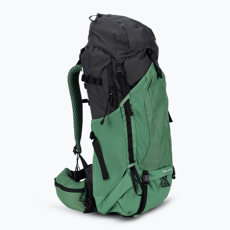 Zaino da trekking The North Face Trail Lite 50 l verde erba profonda/grigio asfalto 2