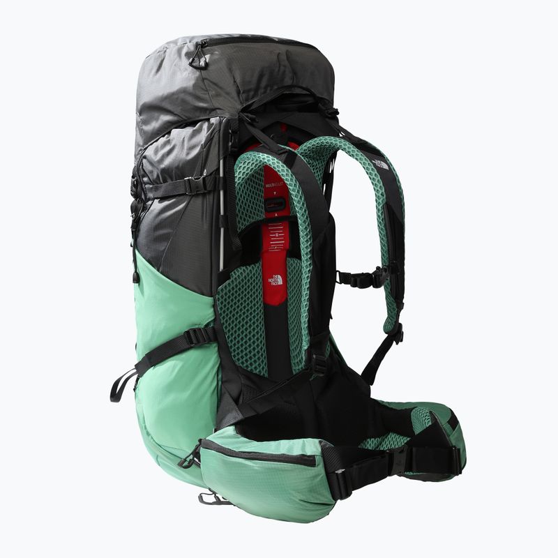 Zaino da trekking The North Face Trail Lite 65 l verde erba profonda/grigio asfalto 2