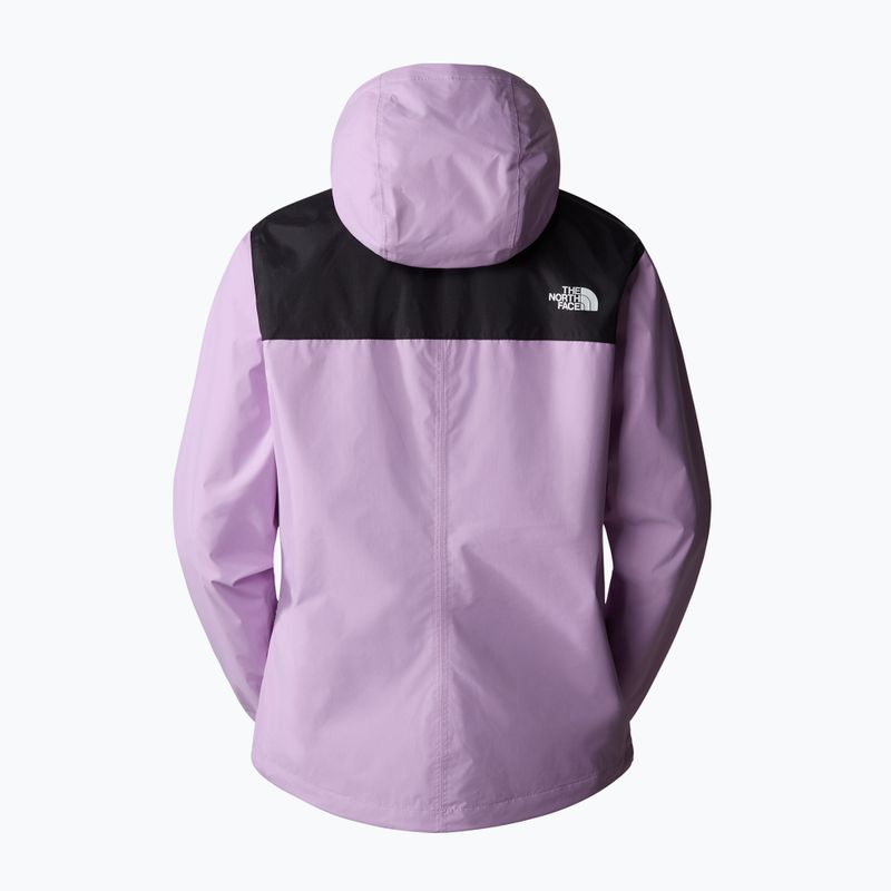Giacca da pioggia da donna The North Face Antora nero/lupino 2