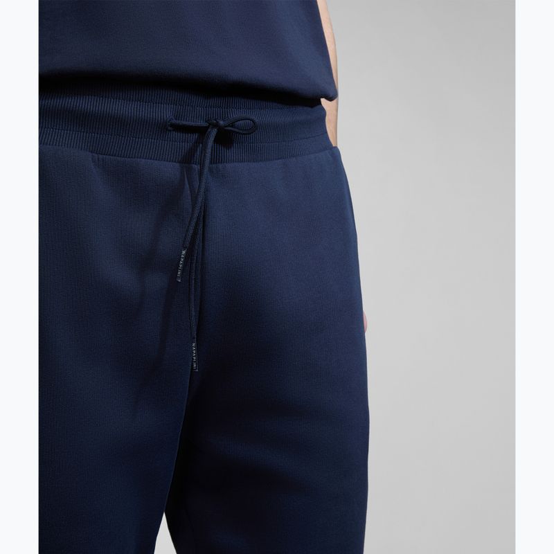 Pantaloni da uomo Napapijri Malis Sum blu marine 4