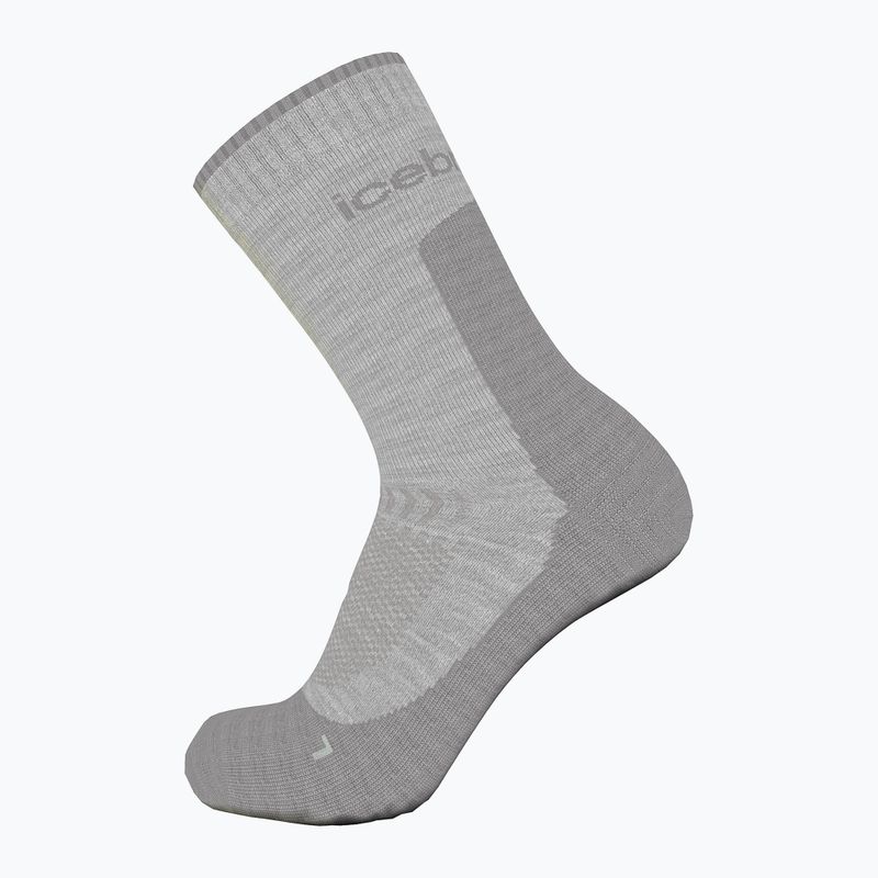 Calze da trekking Icebreaker da donna Merino Hike+ Light Crew ether/alloy 3
