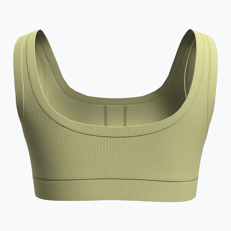 Reggiseno termico Icebreaker Merino Rib Lotus citrino 2