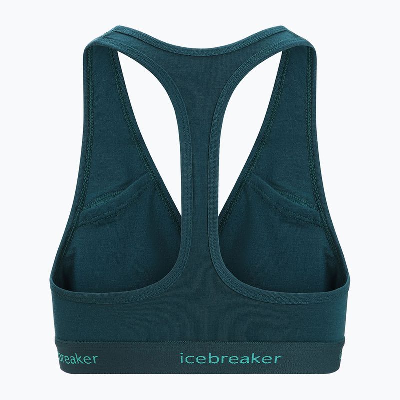 Reggiseno termico Icebreaker Sprite Racerback, colore grigio 7