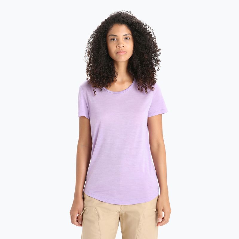 Icebreaker Sphere II - camicia da trekking da donna - gaze viola