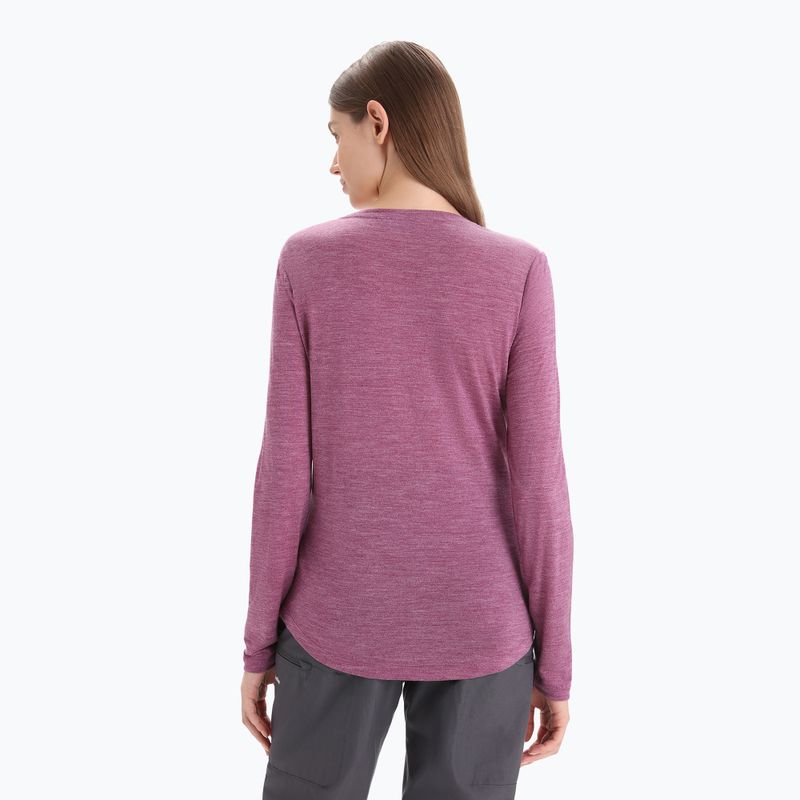Icebreaker Sphere II go berry trekking longsleeve da donna 3