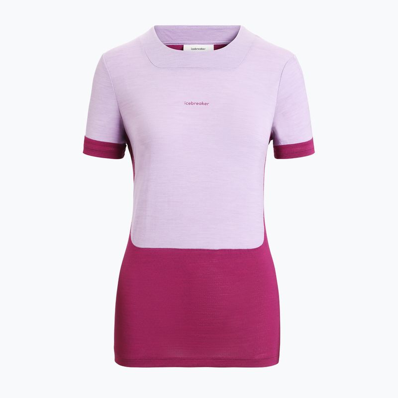 Camicia da trekking Icebreaker da donna Zoneknit purple gaze 6