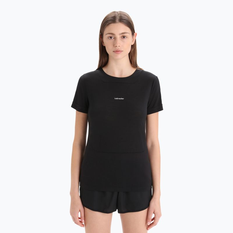 Icebreaker maglia da trekking donna Zoneknit nero