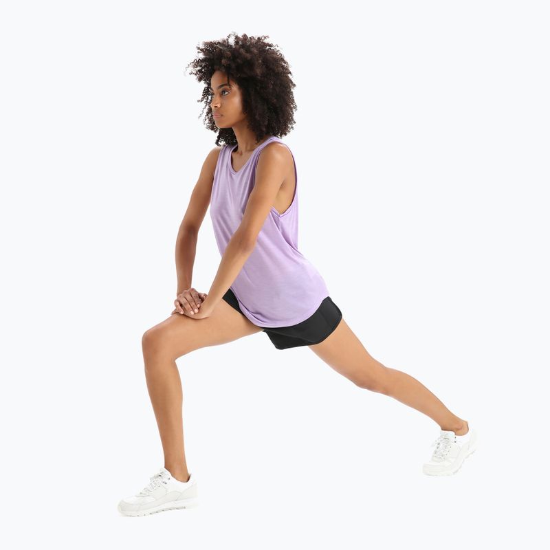 Maglietta da trekking Icebreaker donna Sphere II Tank gaze viola 5