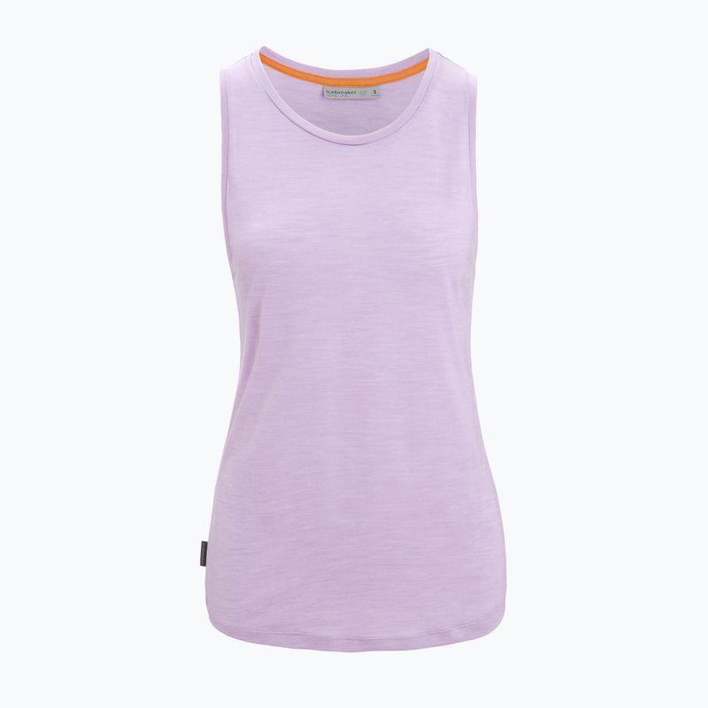 Maglietta da trekking Icebreaker donna Sphere II Tank gaze viola 6
