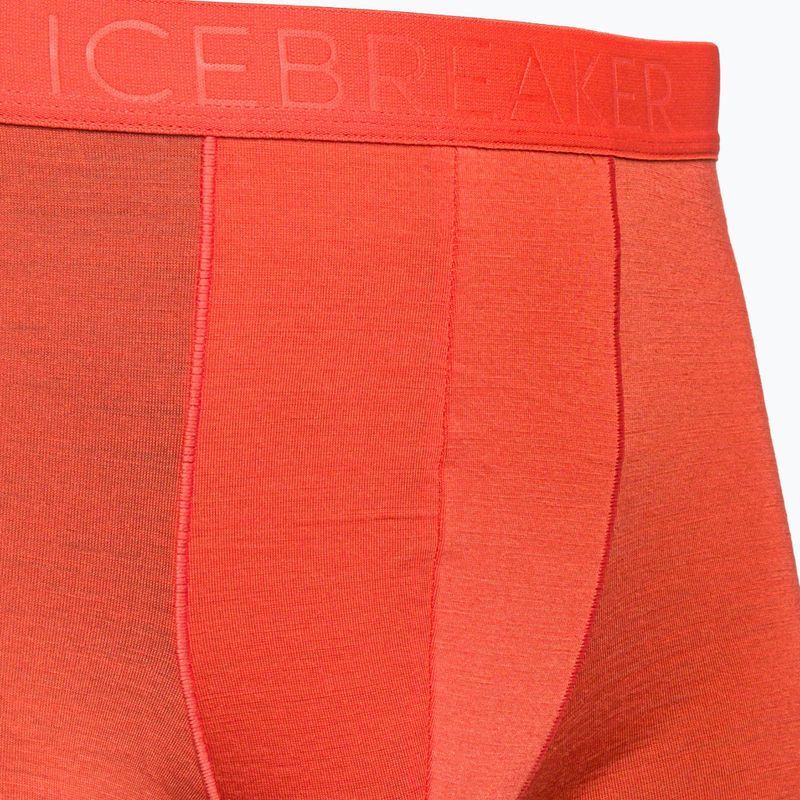 Boxer termici da uomo Icebreaker Anatomica Cool-Lite rosso 3