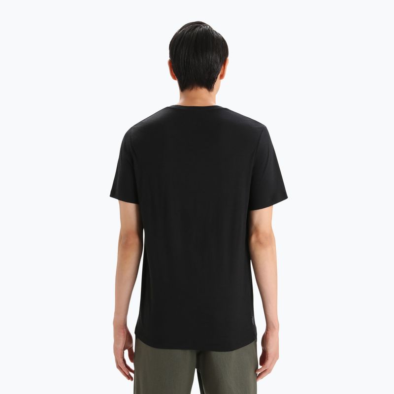 Camicia da trekking Icebreaker Tech Lite II Polar Paddle uomo nero 3