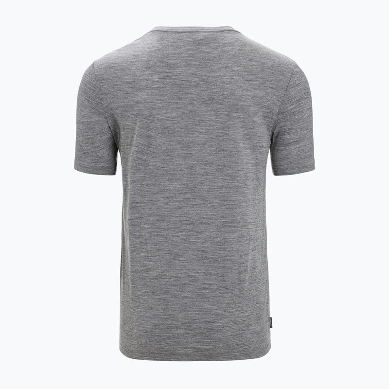 Icebreaker Tech Lite II Nature Sprint maglia da trekking uomo gritstone 7