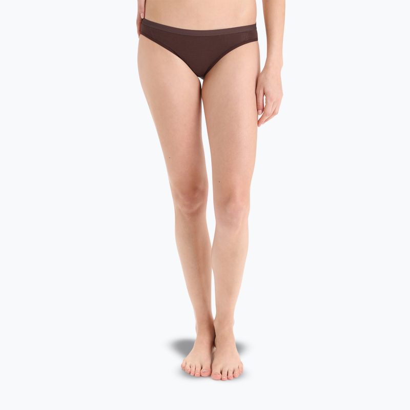Mutandine termiche da donna Icebreaker Siren Bikini umber 3
