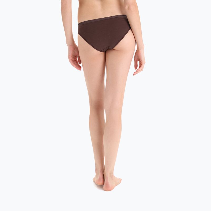 Mutandine termiche da donna Icebreaker Siren Bikini umber 5