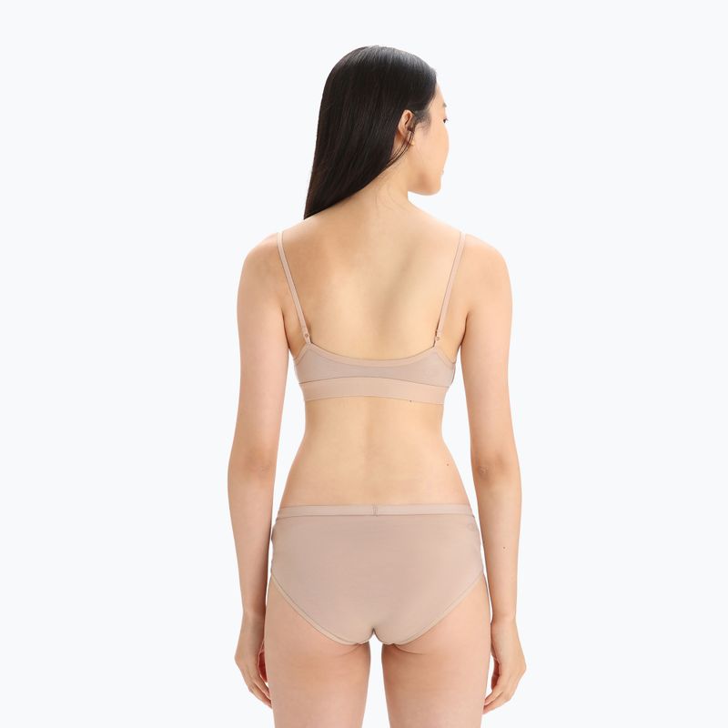 Reggiseno termico icebreaker Merino 150 Siren Bra Inserts praline 5