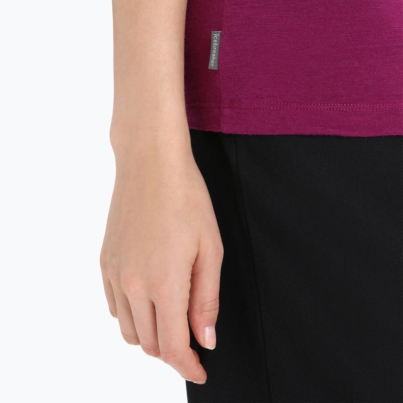 Icebreaker Tech Lite II maglia da trekking da donna go berry 5