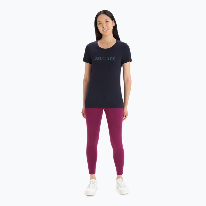 Camicia da trekking Icebreaker Tech Lite II Moon Phase donna, mezzanotte marina 2