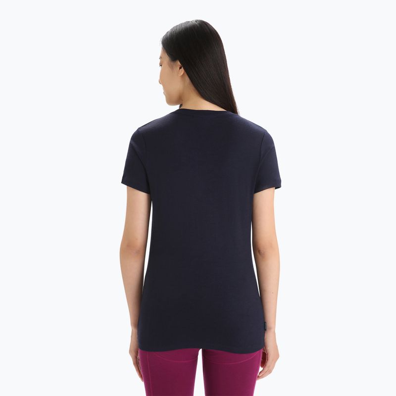 Camicia da trekking Icebreaker Tech Lite II Moon Phase donna, mezzanotte marina 3