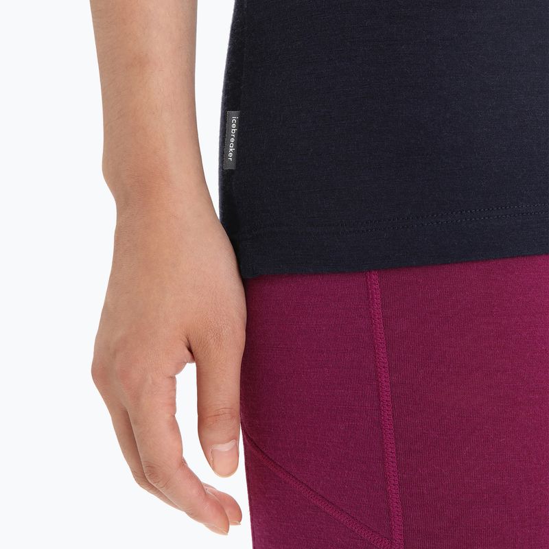 Camicia da trekking Icebreaker Tech Lite II Moon Phase donna, mezzanotte marina 5