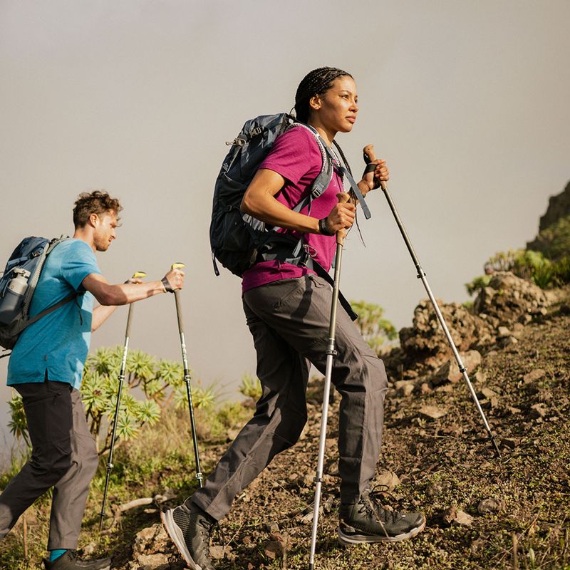 Icebreaker Tech Lite II Camicia da trekking da donna fase lunare go berry 11