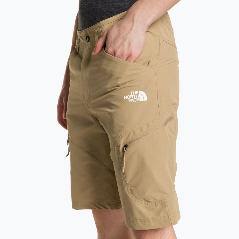 Pantaloncini da trekking The North Face Exploration kelp tan da uomo 3